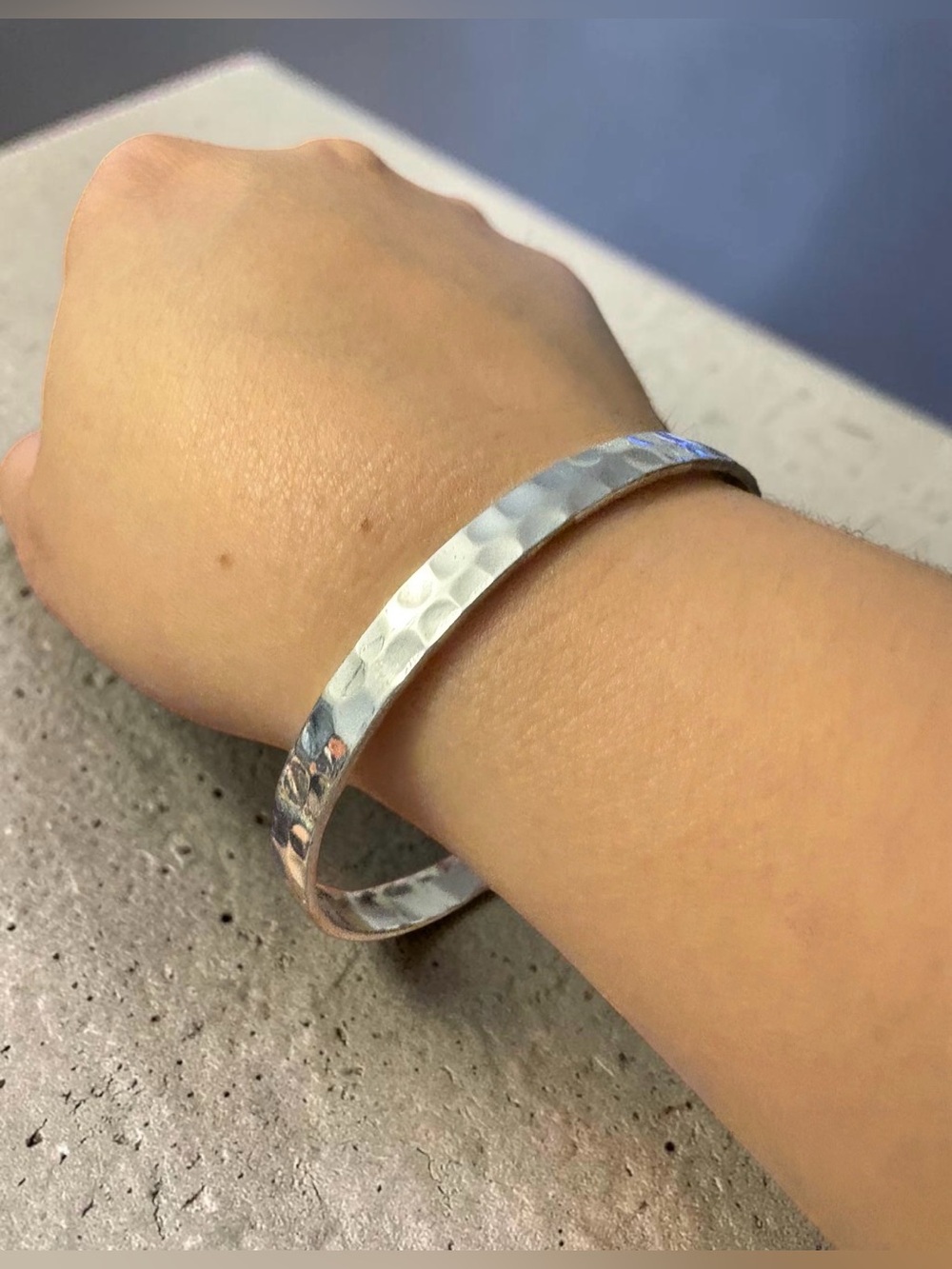 Authentic Rustic Cuff Hammered Metal Cuff Bracelets (2 available) 🌟 Size 8
